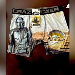 Crazy Boxer briefs. Size Large. New with tags